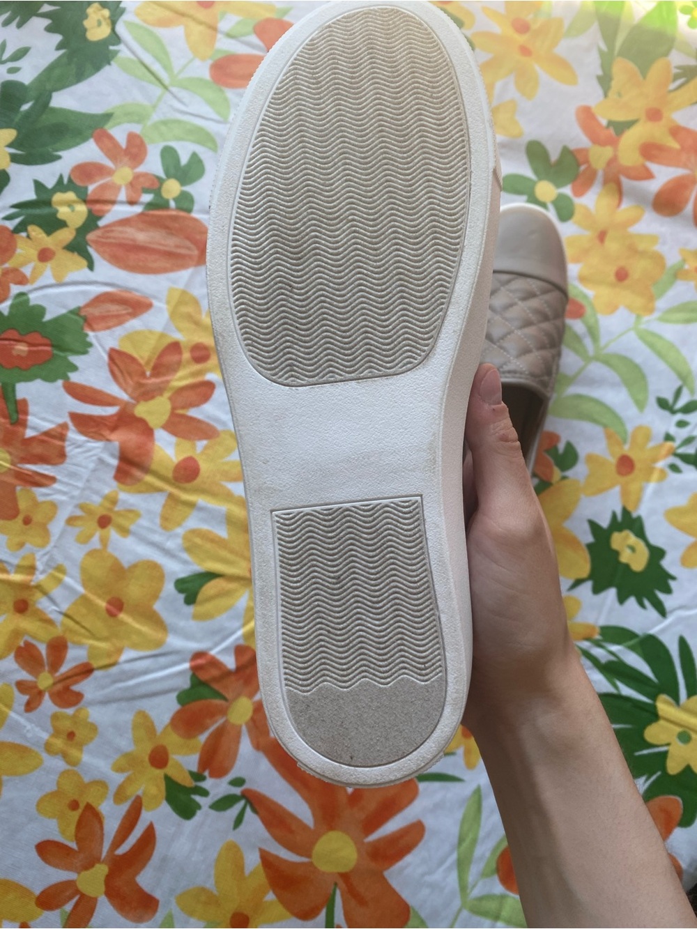Steve Madden Quilted Faux Leather Slip-On Sneakers - Picture 11 of 11